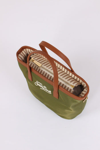 City Bag Mini Nylon Militare - 4