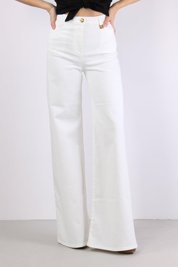 Denim Maxi Zampa Avorio - 2