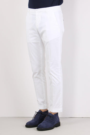 Gaubert Pantalone Gabardina Bianco - 3