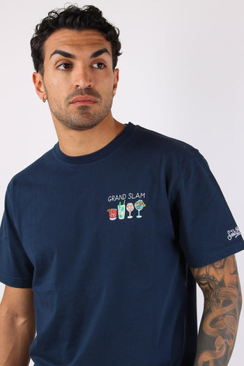 T-shirt Scritta Ricami Grand Slam - 6