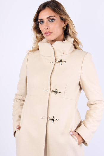 Cappotto Romantic Avorio - 7