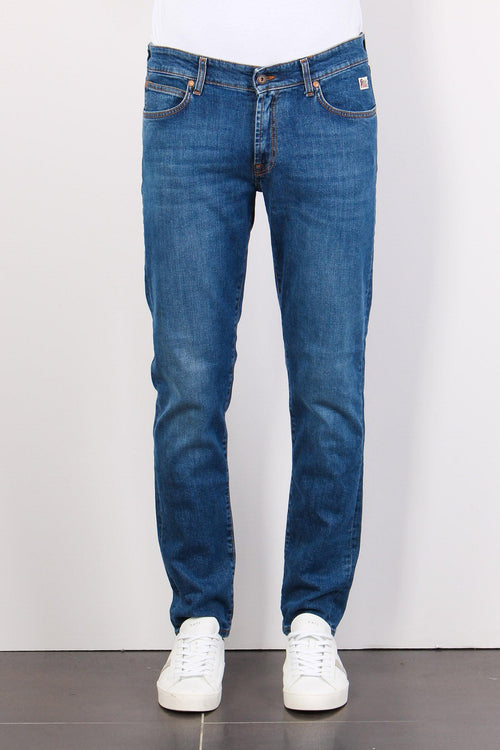 Denim Slim Fit Denim Medio - 2