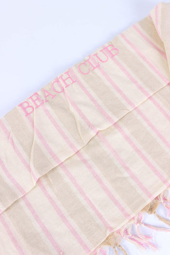 Foutas Righe Beige/bianco - 4