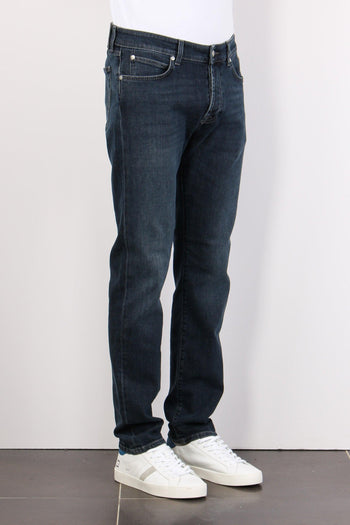 Denim Slim Fit Blue/black - 5