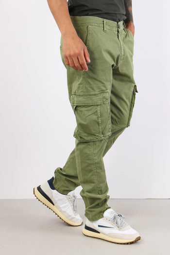 Pantalone Tasconato Verde Scuro - 3