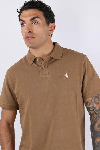 Polo Manica Corta Rl Brown - 7