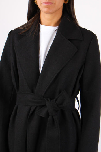 Cappotto Vestaglia Sfoderato Nero - 7