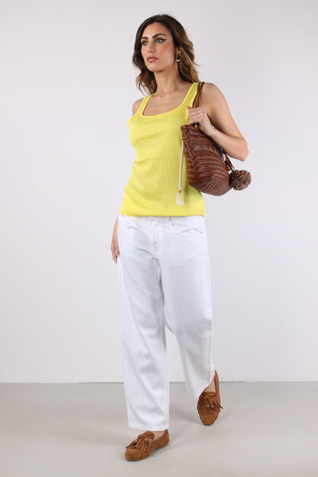 Canotta Lurex Logo Jasmine - 3
