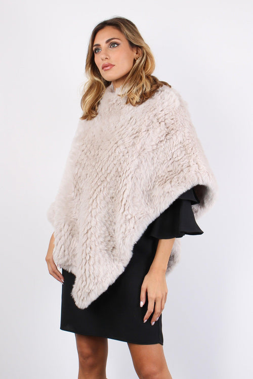 Poncho Teddy Logo True Champagne - 2