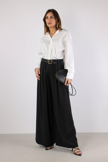 Camicia Bimateriale Bianco - 5
