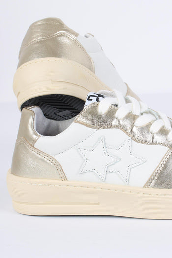 Sneakers Padel Star Bianco/oro - 4