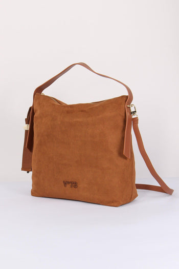 Danielle Sacca Hobo Ecocamosci Cuoio - 2