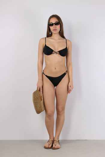 Bikini Incrocio Charm Nero - 4