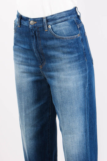 Bessie Denim Carrot Pulito Denim Scuro - 6