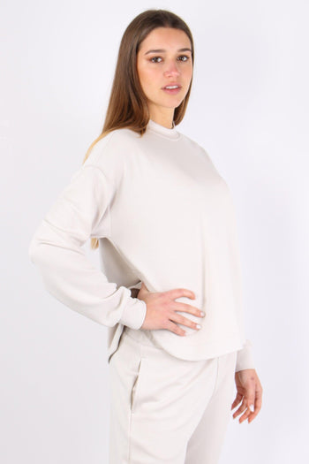 Felpa Spacco Laterale Porcelain - 5