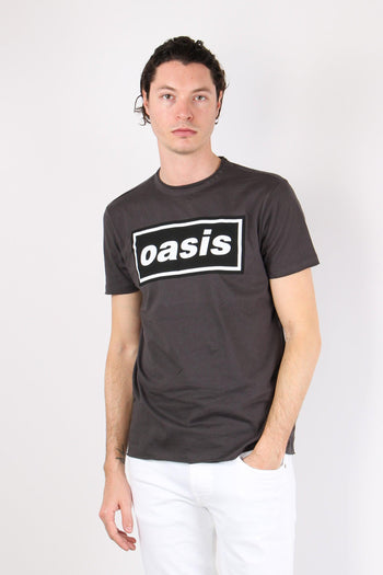 T-shirt Unisex Oasis Grigio - 2