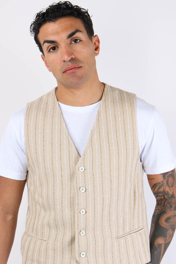 Gilet Riga Beige - 7