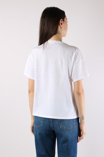 T-shirt Scatoletta Stampa Orso Bianco Bear - 5
