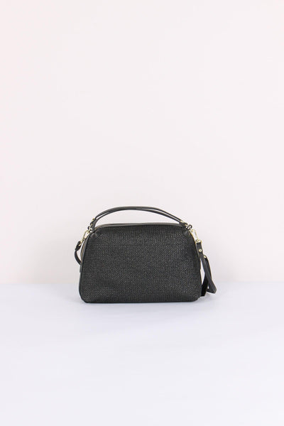 Alifa Pochette Rafia Nero