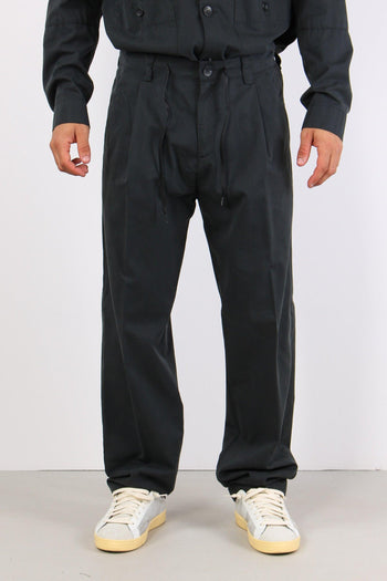 Canoa Pantalone Laccio Nero - 2