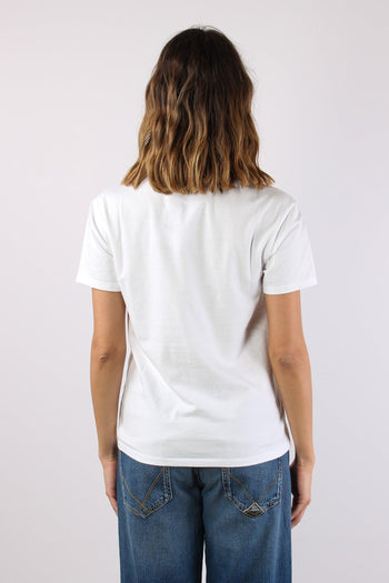 T-shirt Scritta Bianco - 4