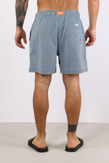 Costume Pantalone Riga Navy/bianco - 4