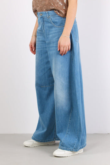 Iride Denim Baloon Denim Chiaro - 3