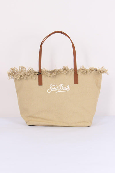 City Bag Frange Beige