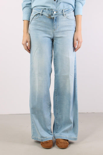 Jeans Good Flare Denim Chiaro - 2