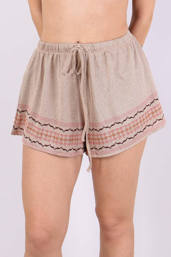 Short Lirex Fantasia Beige - 6