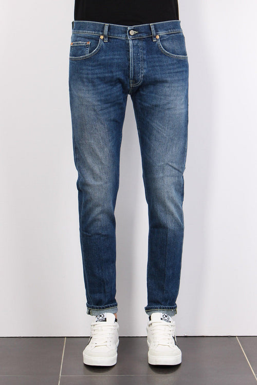 Icon Denim Cuciture Contrast Denim Medio - 2