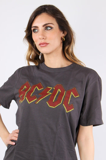T-shirt Unisex Ac/dc Grigio - 6