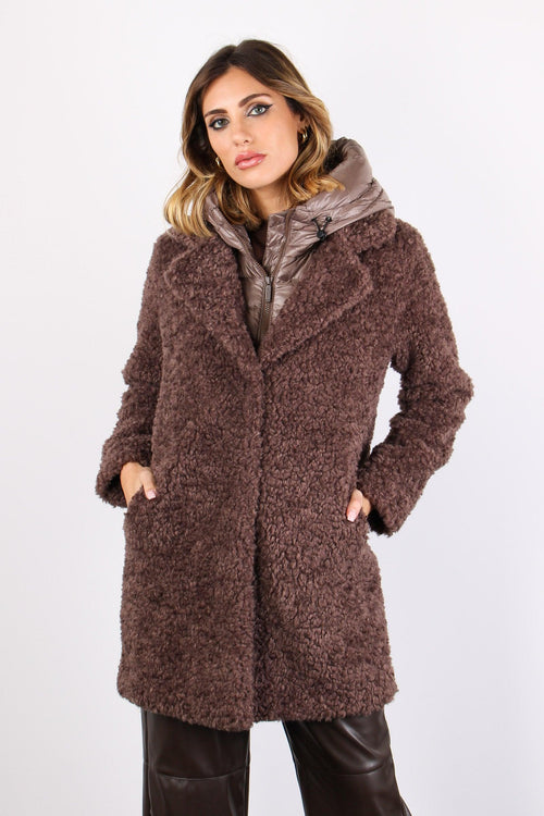 Cappotto Teddy Piuma Urban Bronze - 2