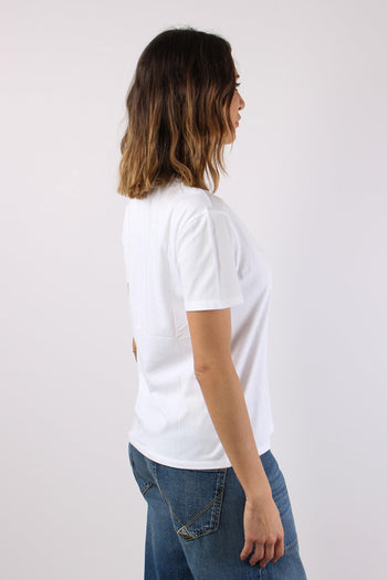 T-shirt Scritta Ricamo Ragione - 6