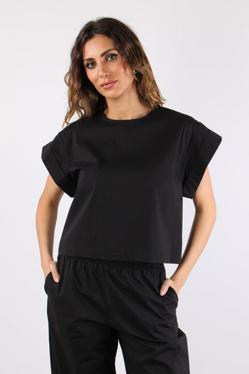 Casacca Manica Aletta Nero - 2