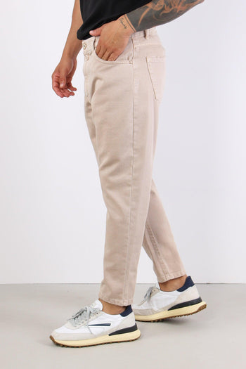 Pantalone 5 Tasche Bull Caffelatte - 3