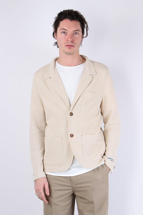 Giacca Lavorata Sabbia