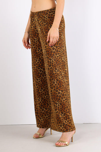 Pantaloni Lurex Animalier Animalier - 3