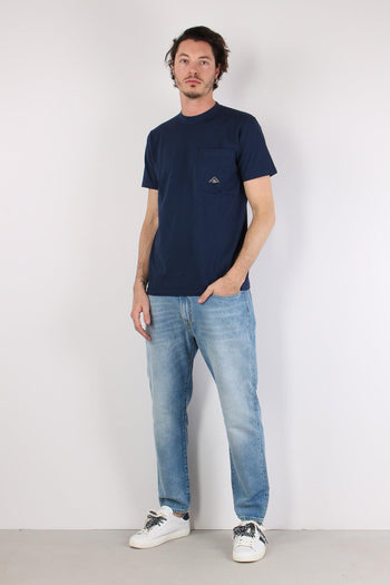 T-shirt Taschino Jersey Blue Navy - 5