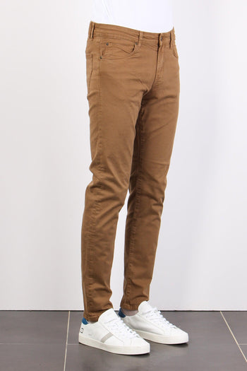 Pantalone 5 Tasche Slim Fit Read Taupe - 5