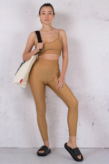 Leggings Lycra Nocciola - 3