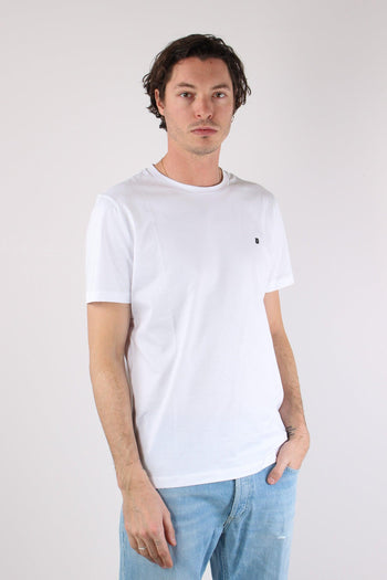 T-shirt Logo Cotone Bianco - 6