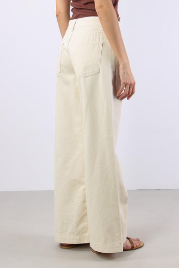 Pantalone Abbottonatura Asimet Naturale - 5