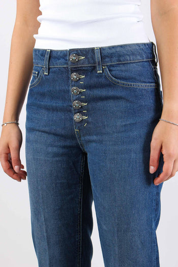 Lyoncell Denim Micro Rotture Denim Scuro - 7