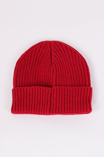 Cuffia Logo Basica Winter Red - 3