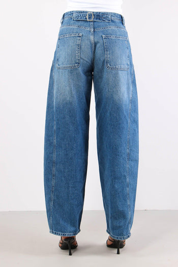 Denim Barrel Martingala Denim Chiaro - 5