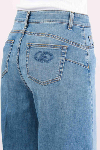 Denim Cropped Orlo Denim Blue Baloo - 8