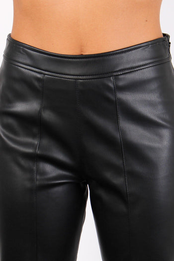 Pantalone Ecopelle Black - 7