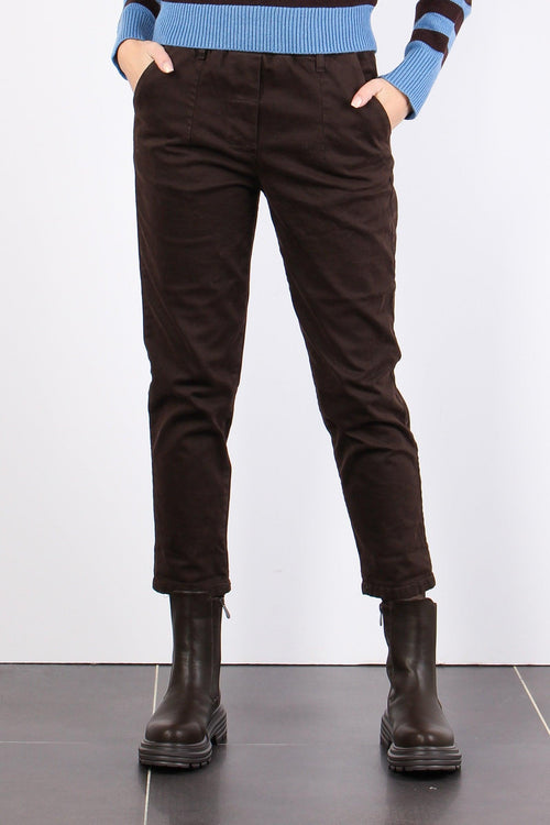 Pantalone Gabardina Elastico Moro - 2