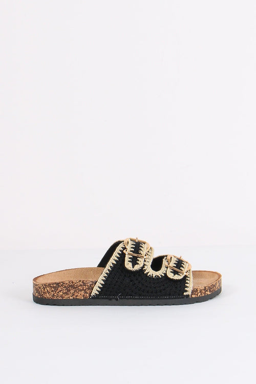 Ciabatta Impunture Black